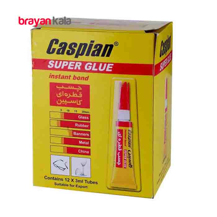 عکس شماره:0 , چسب قطره ای کاسپین مدل Super Glue حجم 3 گرم